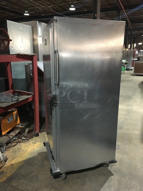 Wilder Commercial Food Warmer/Proofer Cabinet! Holds Full Size Trays! All Stainless Steel! Model E17UAC20NYSL Serial 523610010208! 120V 1Phase! On Commercial Casters! - Image 2 of 8