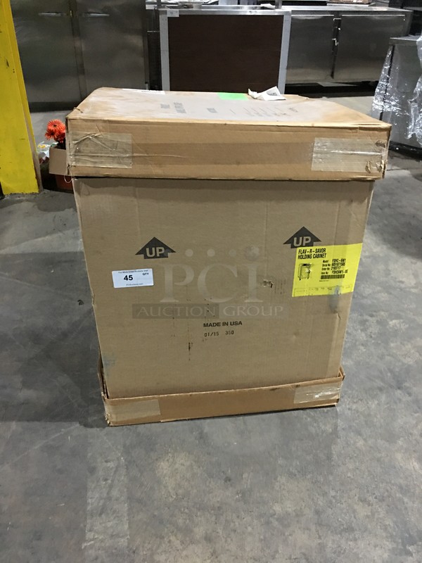 NEW IN THE BOX! Hatco Commercial Under The Counter Food Warming Cabinet! All Stainless Steel! Flav-R-Savor Series! Model FSHC6W1 Serial 6051071505! 120V 1Phase!