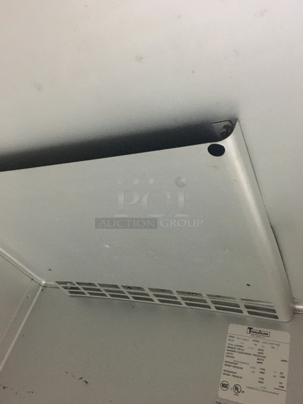 Traulsen Commercial Reach In Refrigerator! With 2 Half Doors! With Racks! All Stainless Steel! Model AHT132WUTHHS Serial T073540A01! 115V 1Phase! On Commercial Casters! - Image 8 of 11