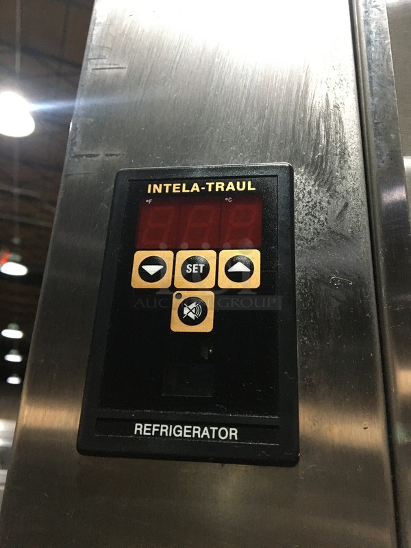 Traulsen Commercial Reach In Refrigerator! With 2 Half Doors! With Racks! All Stainless Steel! Model AHT132WUTHHS Serial T073540A01! 115V 1Phase! On Commercial Casters! - Image 10 of 11