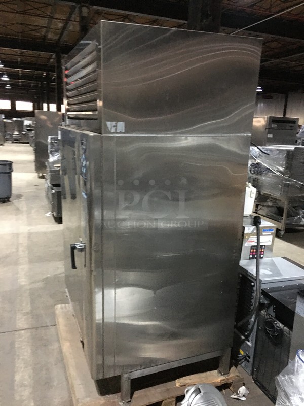 Alto-Shaam Commercial Single Solid Door Blast Chiller! All Stainless Steel! Model QC50B2MADSHL Serial 305607! 208/240V 1Phase! On Legs! - Image 2 of 9