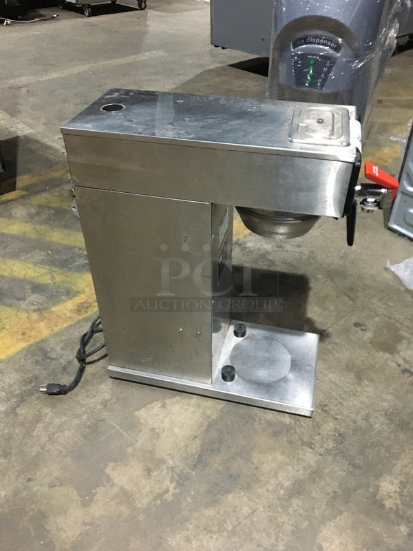 Bunn Commercial Countertop Coffee Brewing Machine! All Stainless Steel Body! With Hot Water Dispenser! Model CWTF20APS Serial CWTF177955! 120V 1Phase! - Image 2 of 8