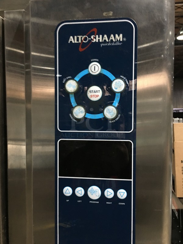 Alto-Shaam Commercial Single Solid Door Blast Chiller! All Stainless Steel! Model QC50B2MADSHL Serial 305607! 208/240V 1Phase! On Legs! - Image 6 of 9