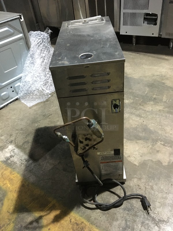 Bunn Commercial Countertop Coffee Brewing Machine! All Stainless Steel Body! With Hot Water Dispenser! Model CWTF20APS Serial CWTF177955! 120V 1Phase! - Image 4 of 8