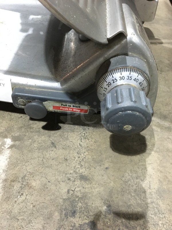 Hobart Commercial Countertop Heavy Duty Meat Slicer! All Stainless Steel! Model 2612 Serial 631015303! 120V 1Phase! - Image 7 of 9
