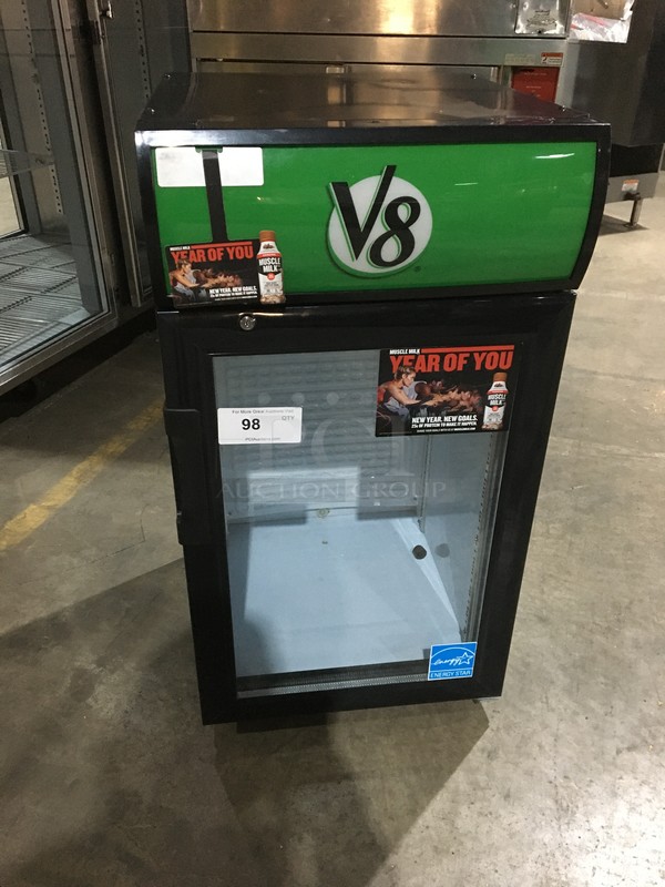Merchandising Solutions Commercial Countertop Reach In Cooler Merchandiser! Model CT3 Serial 871506081647PBSG! 115V! - Image 1 of 8