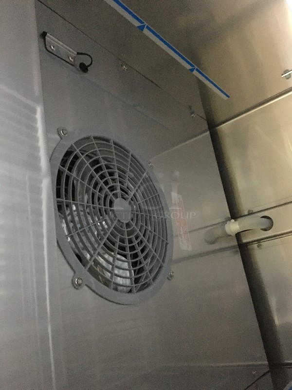 SWEET! BRAND NEW IN THE BOX! KOOL IT One Glass Door Reach In Cooler/Merchandiser! With Poly Coated Racks! Model KB27RG! 115V 1Phase! On Commercial Casters! - Image 8 of 11