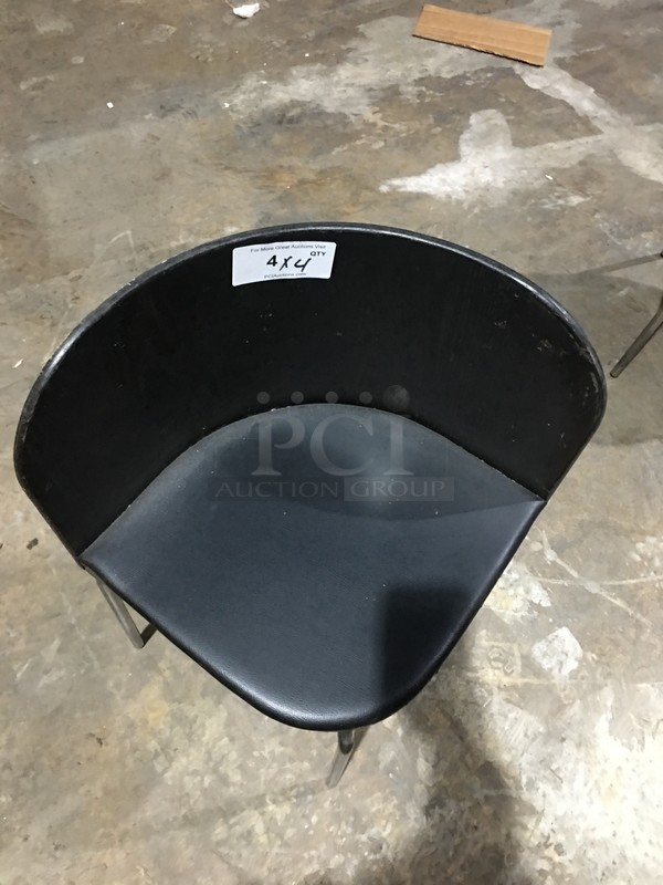 Ikea Modern Style Dining Chair! With Metal Legs! 4 X Your Bid! - Image 4 of 7