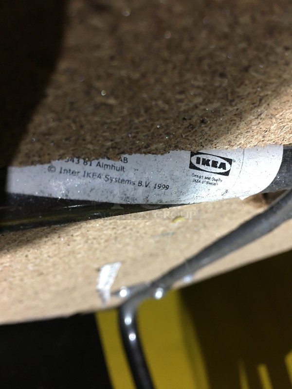 Ikea Modern Style Dining Chair! With Metal Legs! 4 X Your Bid! - Image 6 of 7