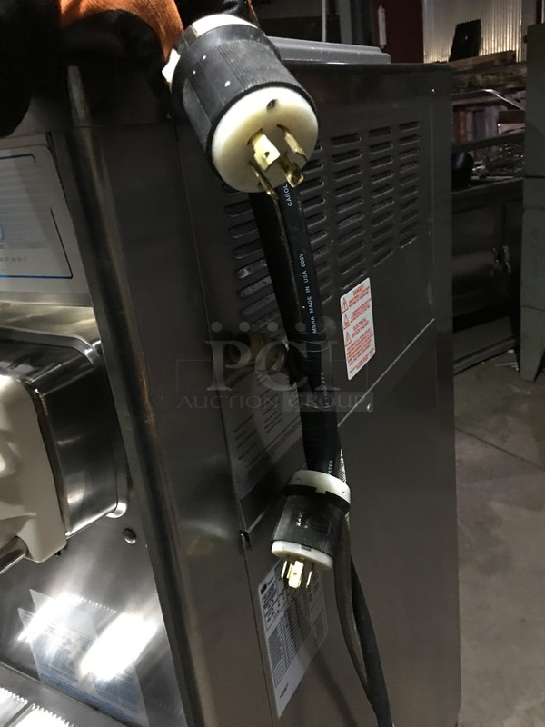 Taylor Commercial Floor Style 3 Flavor Soft Serve Ice Cream Machine! All Stainless Steel! Model 79433 Serial K8025796! 208/230V 3Phase! On Commercial Casters! Working When Removed! - Image 9 of 9