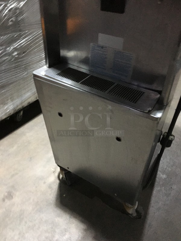 Taylor Commercial Floor Style 3 Flavor Soft Serve Ice Cream Machine! All Stainless Steel! Model 79433 Serial K8025798! 208/230V 3Phase! On Commercial Casters! Working When Removed! - Image 6 of 9