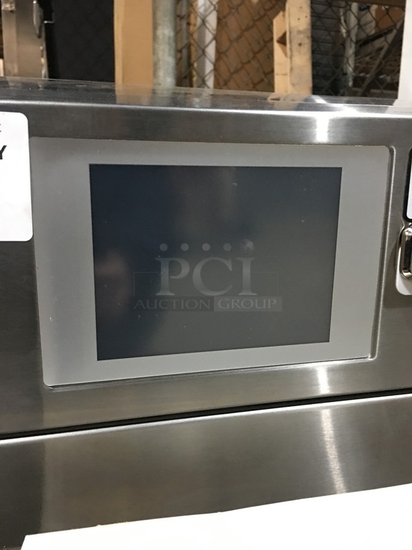 NEW! OUT OF THE BOX! Merrychef Commercial Countertop Rapid Cook Oven! All Stainless Steel! Model EIKONE2 Serial 1505213090098! On Legs! - Image 7 of 8