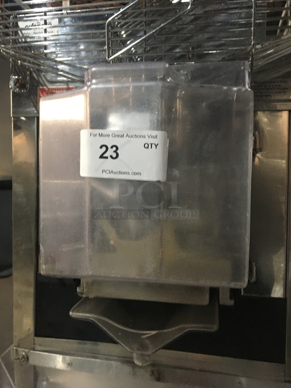 Automatic Specialty Juicer Commercial Heavy Duty Floor Style Juicer! All Stainless Steel! With Underneath Storage Space! On Commercial Casters! - Image 5 of 12