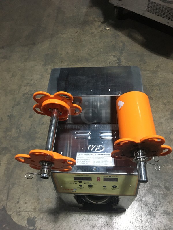  Coco Commercial Countertop Heat Sealer! All Stainless Steel! - Image 6 of 12