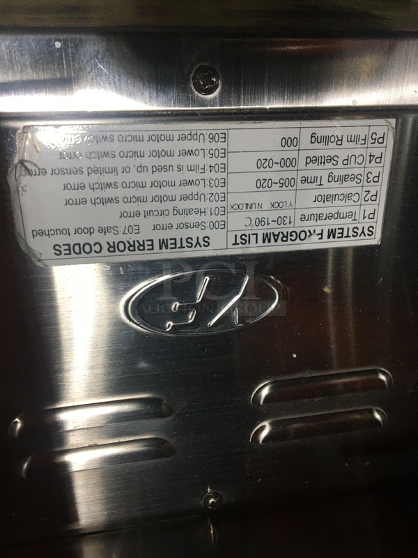  Coco Commercial Countertop Heat Sealer! All Stainless Steel! - Image 12 of 12
