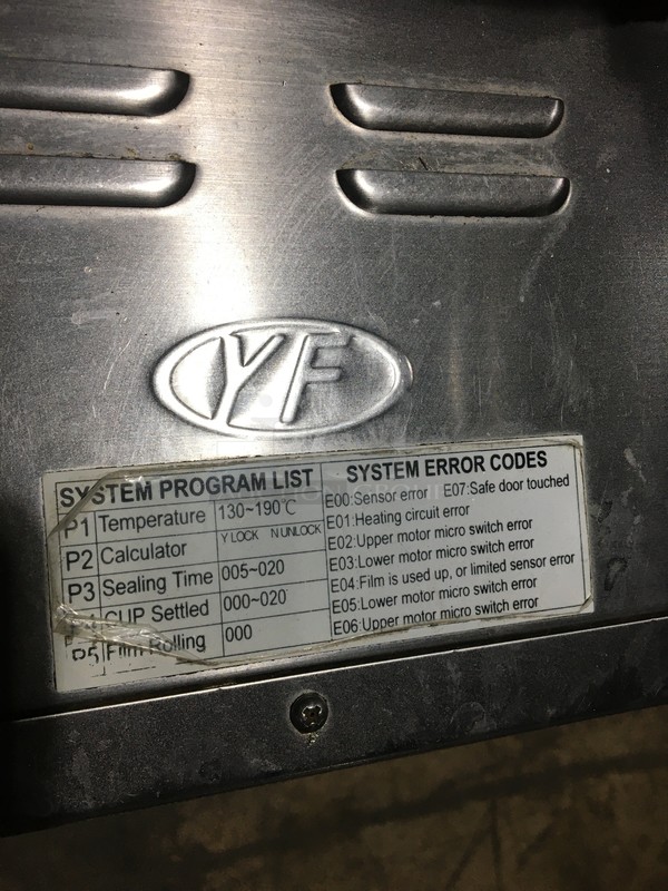  Coco Commercial Countertop Heat Sealer! All Stainless Steel! - Image 10 of 11