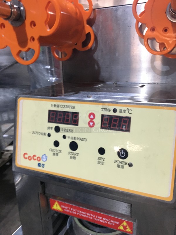 Coco Commercial Countertop Heat Sealer! All Stainless Steel! - Image 8 of 12