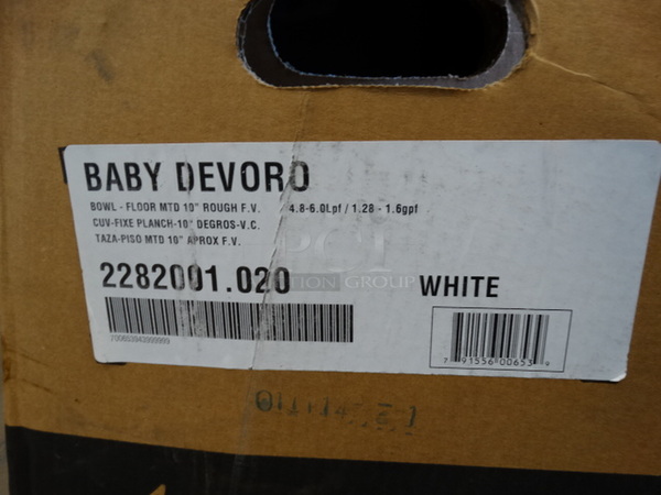 BRAND NEW IN BOX! American Standard Baby Devoro Toilet Bowl - Image 8 of 8