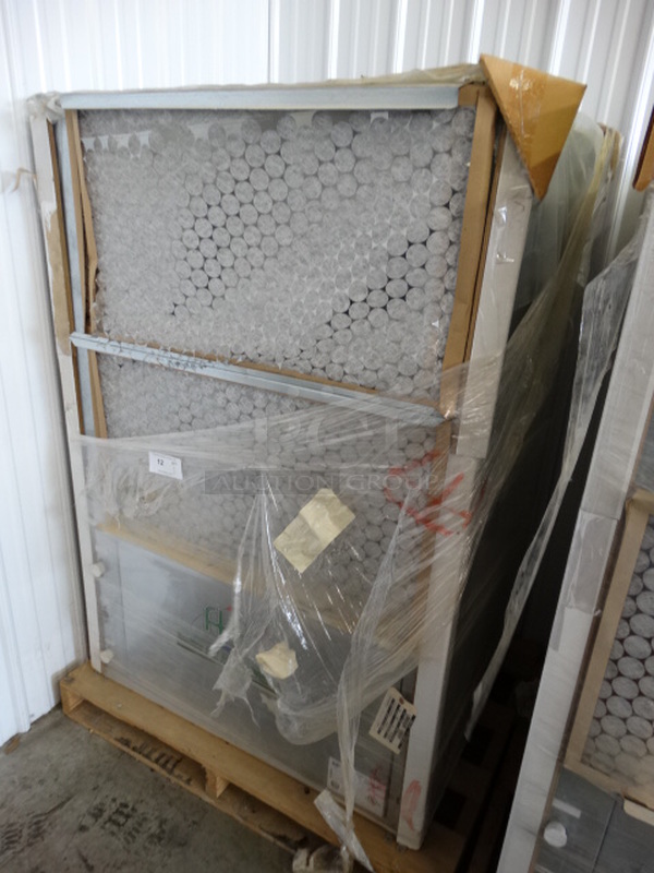 BRAND NEW! AWESOME! FHP Manufacturing Model ECO72-4VTC Metal Commercial Electric Powered Heat Pump. 460 Volts, 3 Phase. 43x36x61.5 - Image 2 of 5