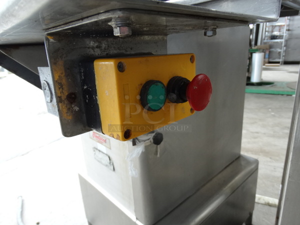 SWEET! Biro Model B-40AT Stainless Steel Commercial Floor Style Meat Saw. 220 Volts, 3 Phase. 41x34x72 - Image 9 of 9