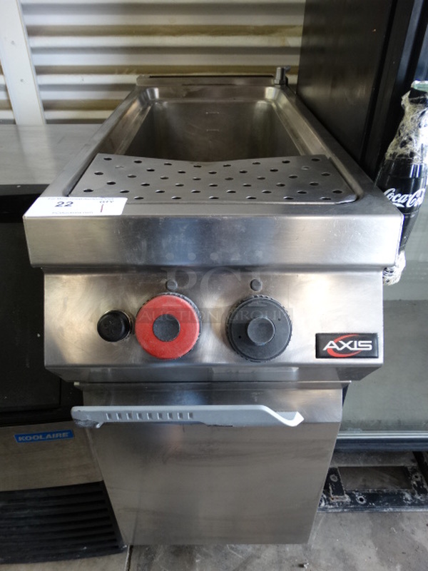 NICE! Axis Stainless Steel Commercial Pasta Cooker. 16x37x36