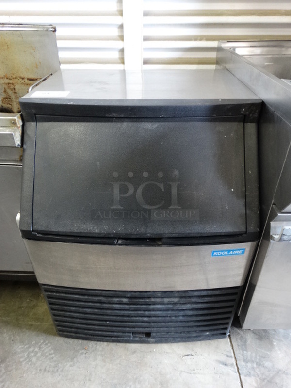 NICE! Manitowoc Koolaire Stainless Steel Commercial Self Contained Ice Machine. 26x26x34 - Image 1 of 6