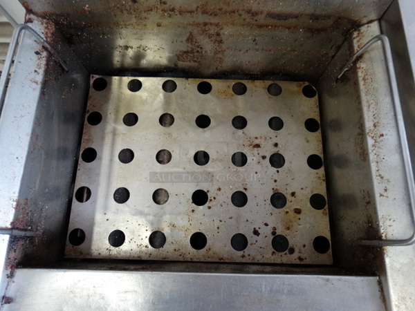 GREAT! Stainless Steel Commercial Gas Powered Deep Fat Fryer. 18x23x40 - Image 3 of 8