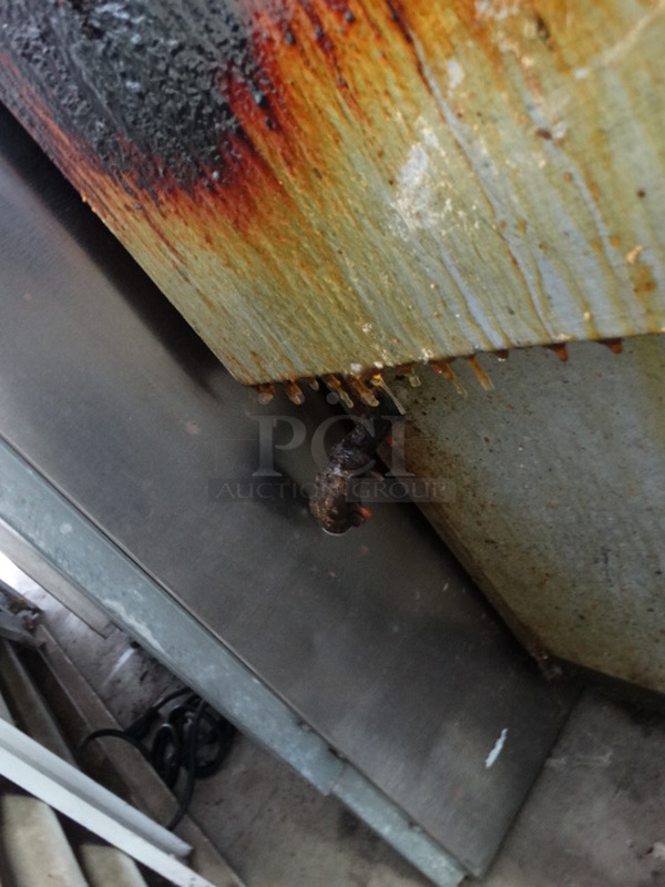 GREAT! Stainless Steel Commercial Gas Powered Deep Fat Fryer. 18x23x40 - Image 8 of 8