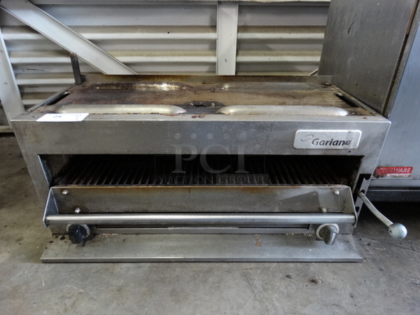 NICE! Garland Stainless Steel Commercial Gas Powered Cheese Melter. 34x20x18 - Image 1 of 7