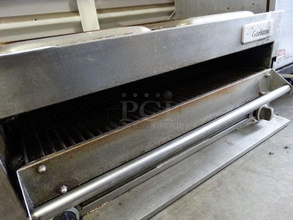NICE! Garland Stainless Steel Commercial Gas Powered Cheese Melter. 34x20x18 - Image 4 of 7