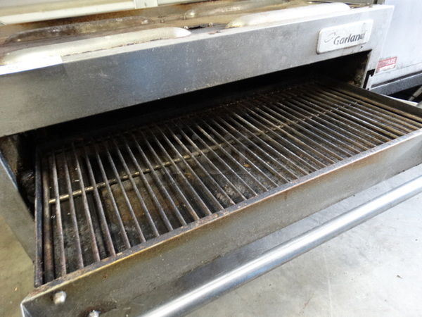 NICE! Garland Stainless Steel Commercial Gas Powered Cheese Melter. 34x20x18 - Image 5 of 7