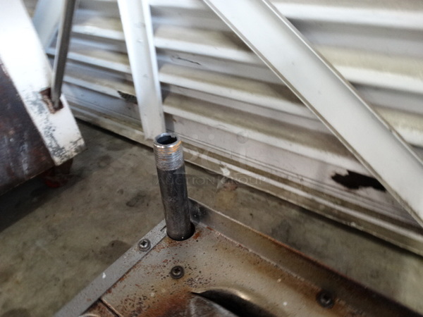NICE! Garland Stainless Steel Commercial Gas Powered Cheese Melter. 34x20x18 - Image 7 of 7
