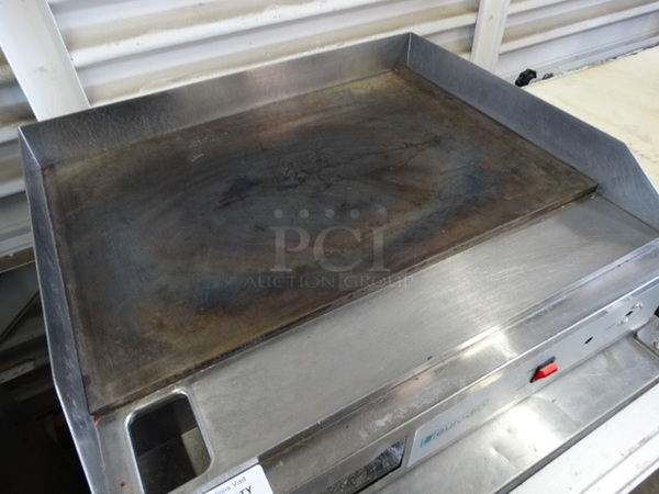 NICE! Eurodib Model SFE04900 Stainless Steel Commercial Countertop Electric Powered Flat Top Griddle. 240 Volts. 24x21x8 - Image 3 of 6