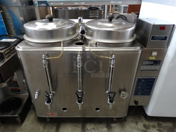 GREAT! Cecilware Model FE-100 Stainless Steel Commercial Countertop Automatic Coffee Urn. 33x22x30