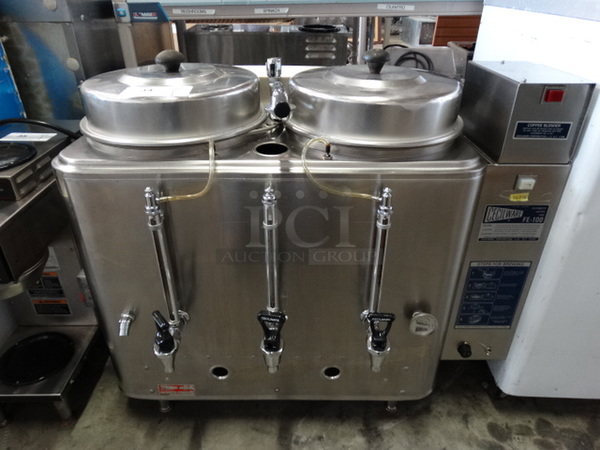 GREAT! Cecilware Model FE-100 Stainless Steel Commercial Countertop Automatic Coffee Urn. 33x22x30 - Image 1 of 6