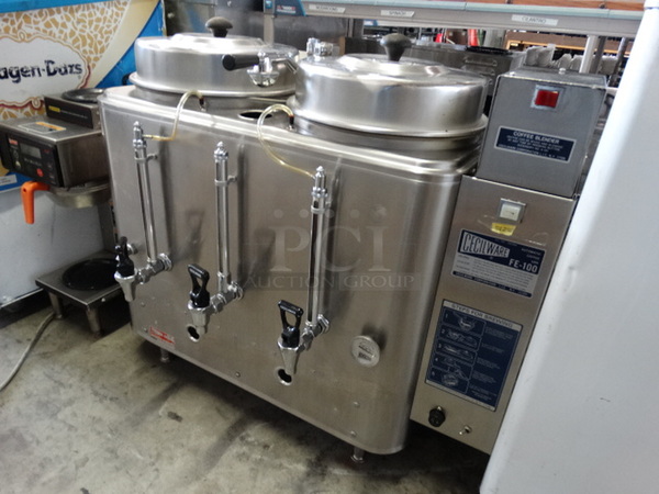 GREAT! Cecilware Model FE-100 Stainless Steel Commercial Countertop Automatic Coffee Urn. 33x22x30 - Image 4 of 6