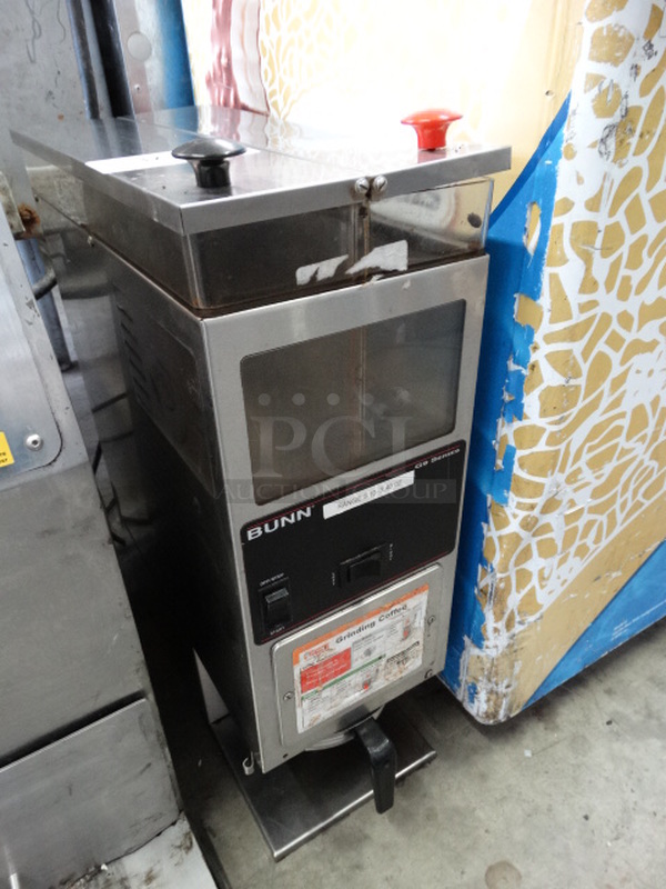NICE! 2007 Bunn Model G9-2 HD Stainless Steel Commercial Countertop Coffee Bean Grinder. 120 Volts, 1 Phase. 8.5x18.5x24. Tested and Working! - Image 2 of 8
