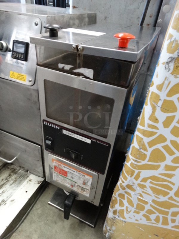 NICE! 2007 Bunn Model G9-2 HD Stainless Steel Commercial Countertop Coffee Bean Grinder. 120 Volts, 1 Phase. 8.5x18.5x24. Tested and Working! - Image 3 of 8