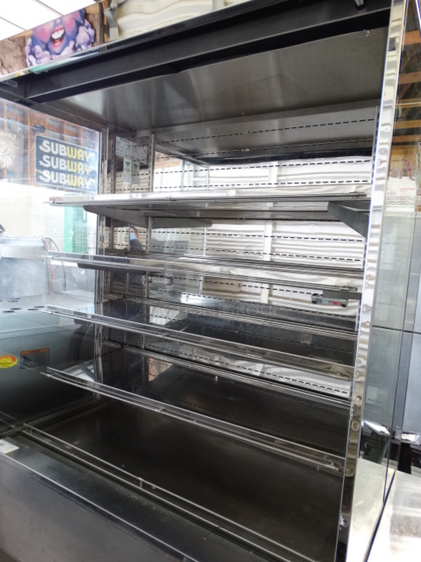 GREAT! RPI Industries Model SCAS48R Stainless Steel Commercial Open Grab N Go Merchandiser. 115/208 Volts, 1 Phase. 48x32x82 - Image 3 of 5