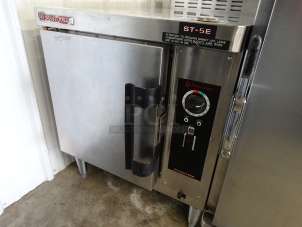 SWEET! Market Forge Model ST-5E Stainless Steel Commercial Electric Powered Single Door Steam Cabinet. 208 Volts. 24x30x30 - Image 2 of 10