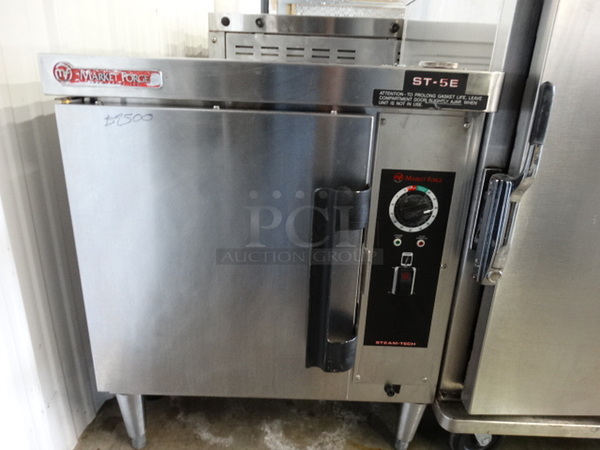 SWEET! Market Forge Model ST-5E Stainless Steel Commercial Electric Powered Single Door Steam Cabinet. 208 Volts. 24x30x30 - Image 4 of 10