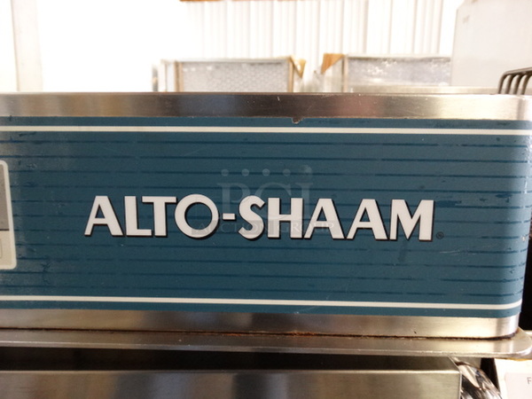 BEAUTIFUL! Alto Shaam Model 1000-TH/III Stainless Steel Commercial Halo Heat Cook N Hold Cabinet on Commercial Casters. 208-240 Volts. 22x30x42 - Image 5 of 7