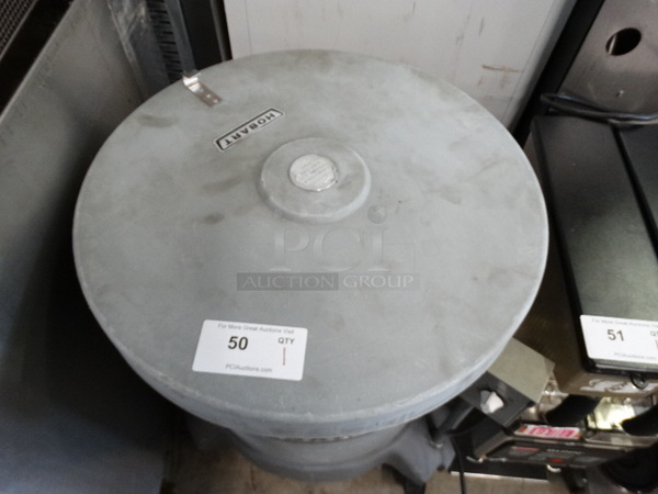 NICE! Hobart Gray Poly Floor Style Lettuce Spinner Salad Spinner on Commercial Casters. 22x22x32. Tested and Working! - Image 4 of 6