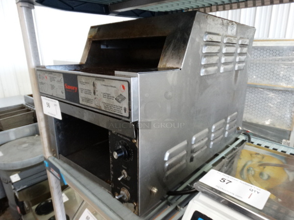 Merco Savory Model 12010 Stainless Steel Commercial Countertop Conveyor Oven Toaster. 208 Volts, 1 Phase. 15x24x17 - Image 2 of 7