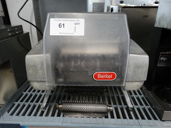 NICE! Berkel Metal Commercial Meat Tenderizer w Extra Blades. 16x15x17. Tested and Working!