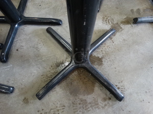 Black Metal Table Base. 30x30x29 - Image 2 of 4