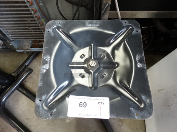 Black Metal Table Base. 30x30x29 - Image 3 of 4