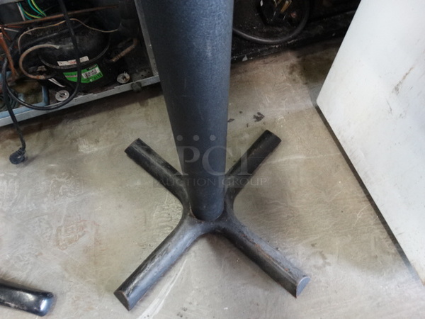 Black Metal Table Base. 22x22x29 - Image 3 of 5