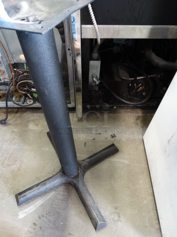 Black Metal Table Base. 22x22x29 - Image 5 of 5