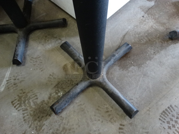 Black Metal Table Base. 22x22x29 - Image 2 of 3